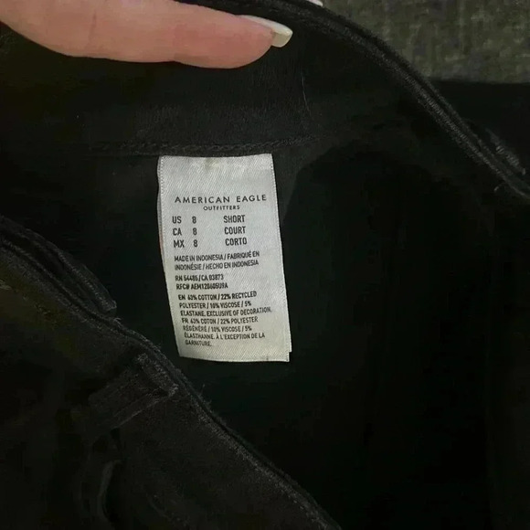 Never worn Size 8S American Eagle black Dream Stretch Skinny high rise jeans - Picture 4 of 5